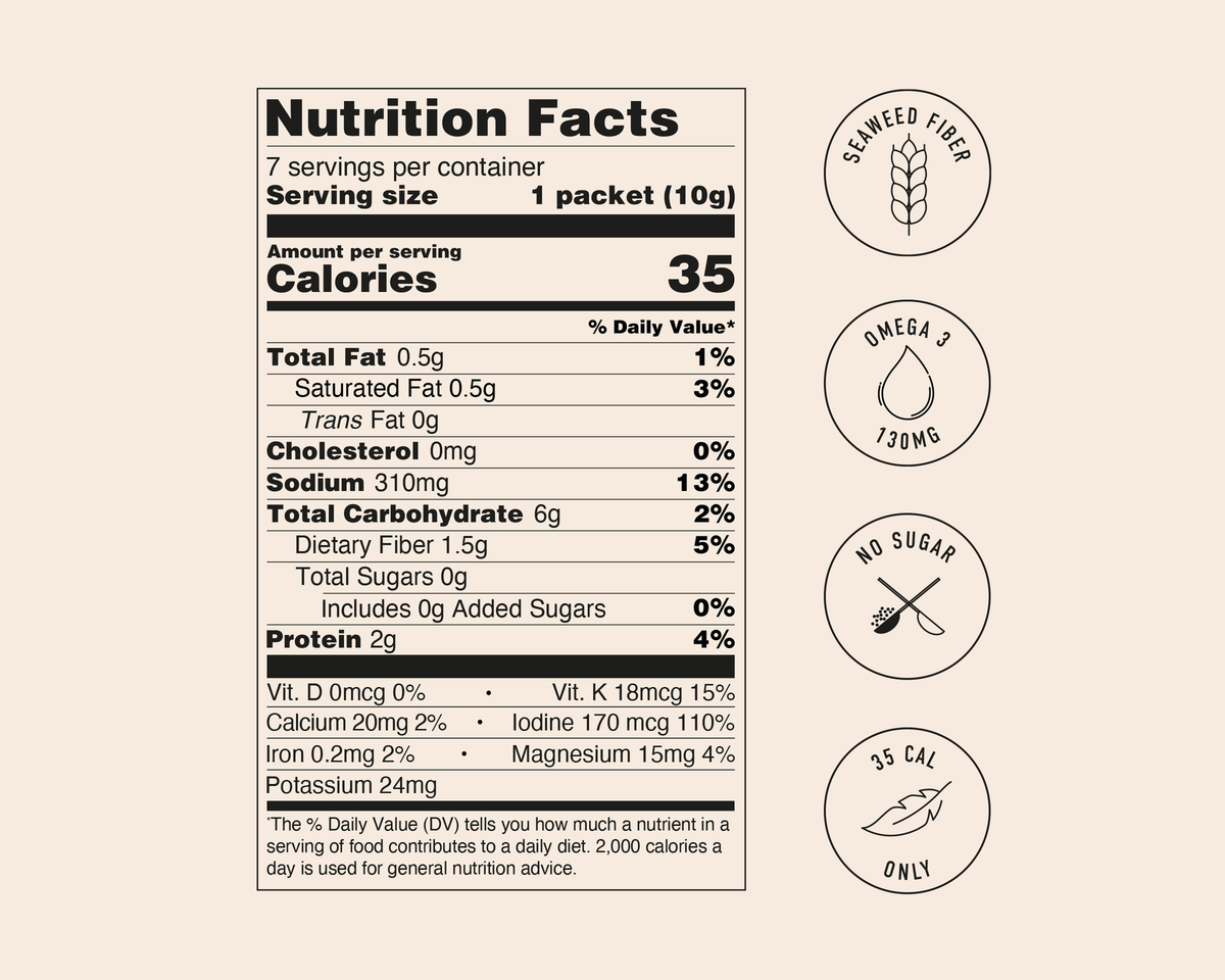MOA Nourishing Seaweed Soup 7 Packs